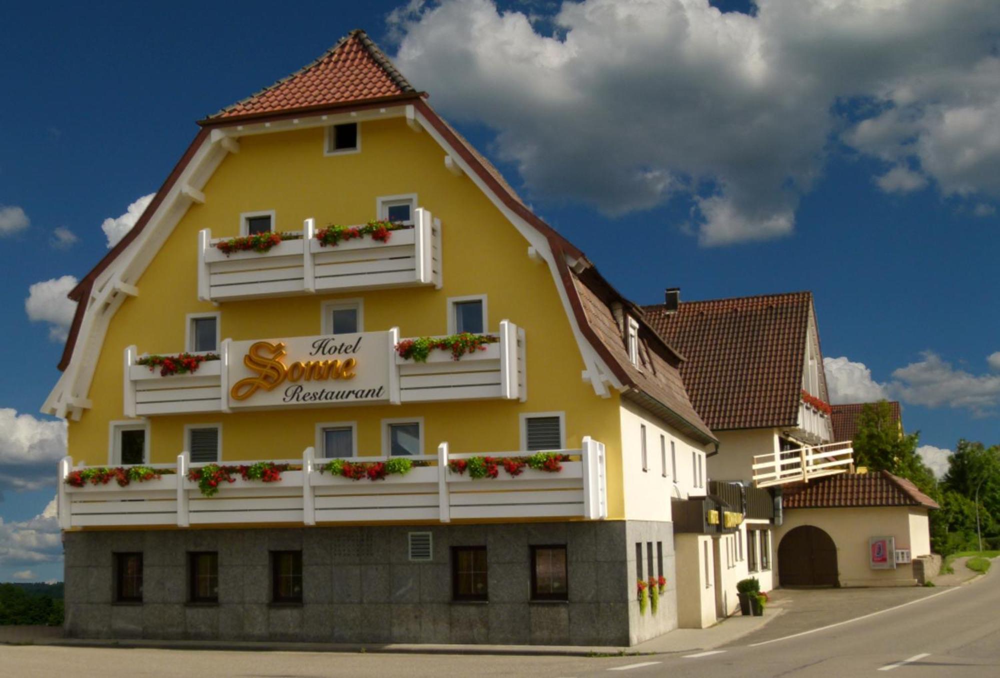Hotel Sonne Garni Rudersberg Eksteriør bilde